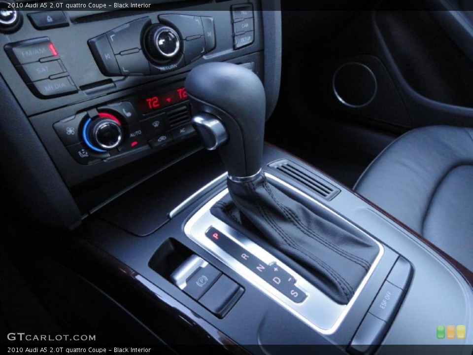 Black Interior Transmission for the 2010 Audi A5 2.0T quattro Coupe #41260265