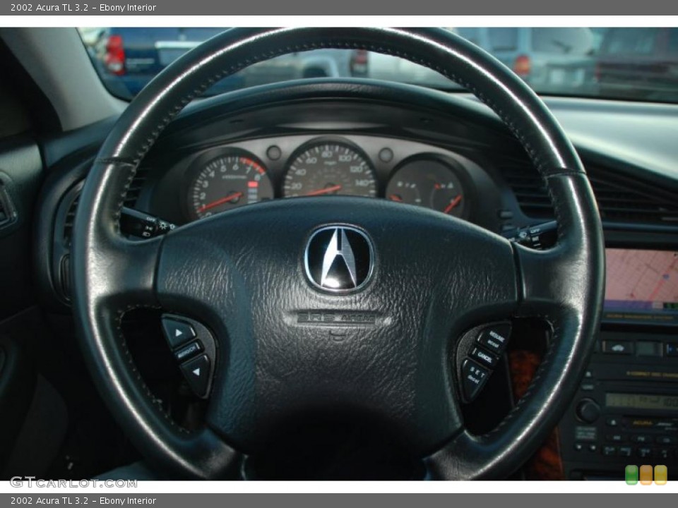 Ebony Interior Steering Wheel for the 2002 Acura TL 3.2 #41262989