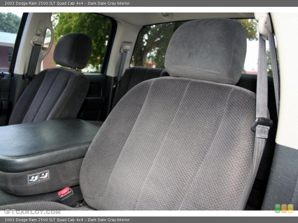 Dark Slate Gray Interior Photo for the 2003 Dodge Ram 2500 SLT Quad Cab 4x4 #41263073