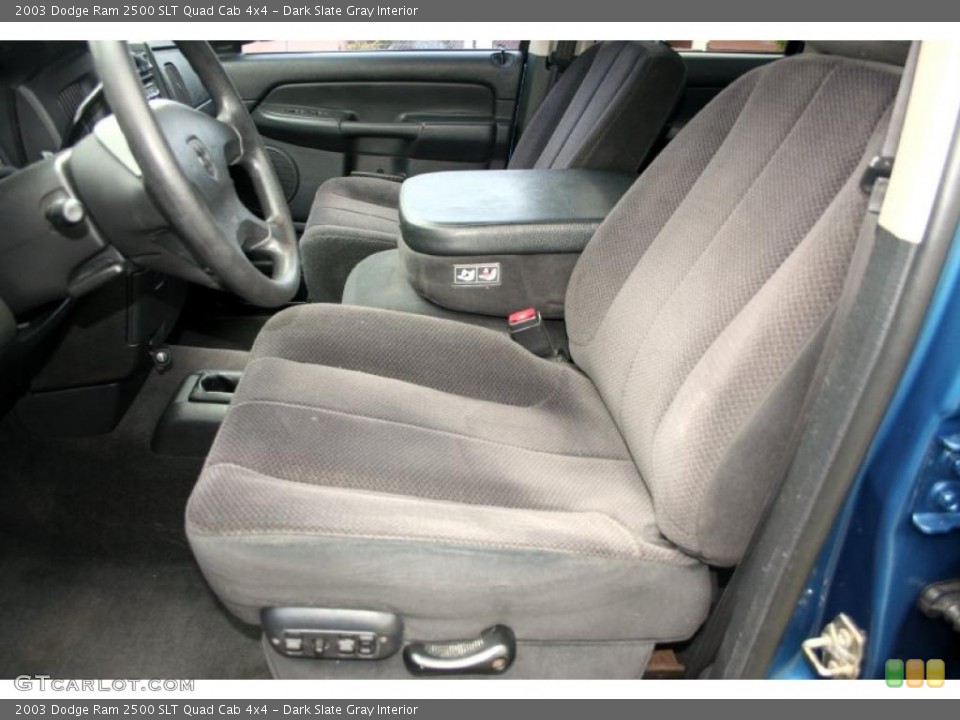 Dark Slate Gray Interior Photo for the 2003 Dodge Ram 2500 SLT Quad Cab 4x4 #41263117