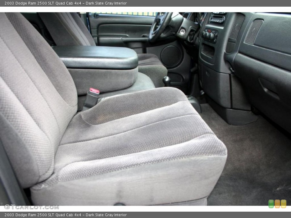 Dark Slate Gray Interior Photo for the 2003 Dodge Ram 2500 SLT Quad Cab 4x4 #41263129
