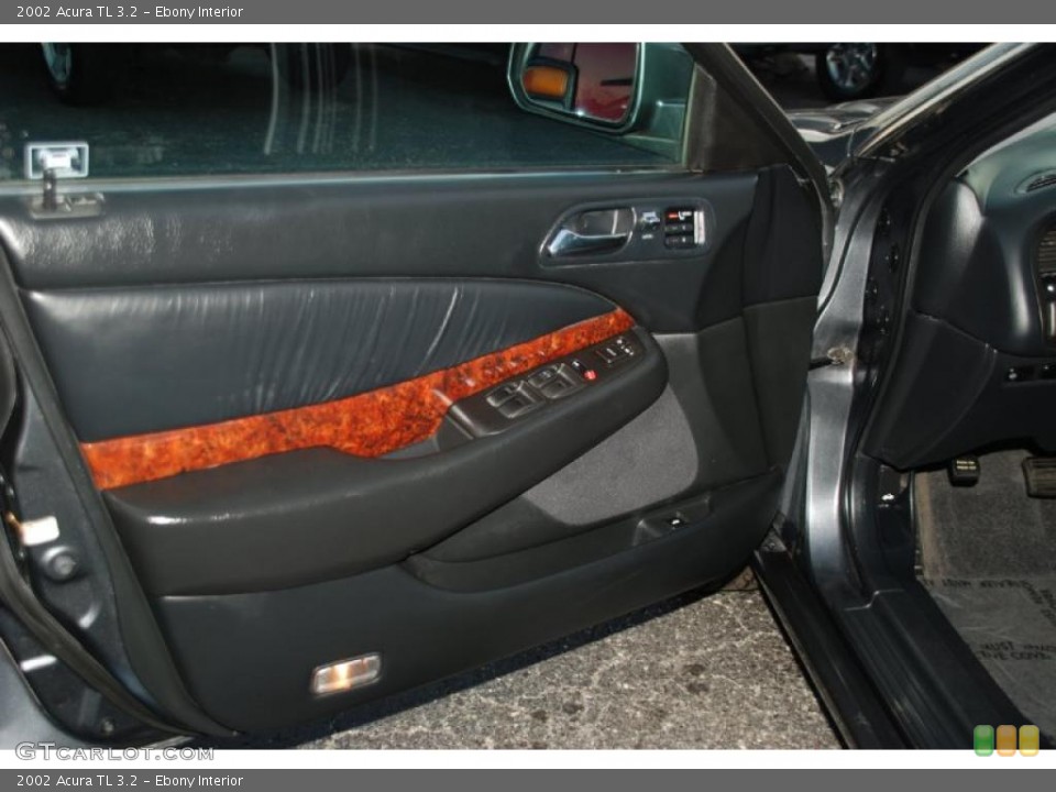 Ebony Interior Door Panel for the 2002 Acura TL 3.2 #41263165