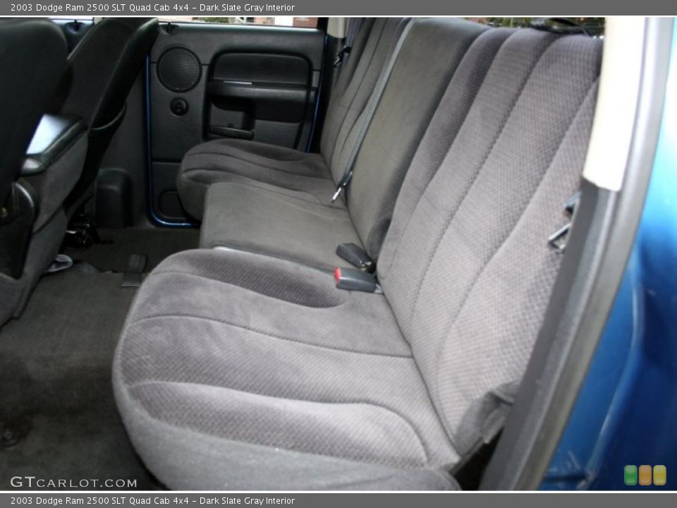 Dark Slate Gray Interior Photo for the 2003 Dodge Ram 2500 SLT Quad Cab 4x4 #41263177