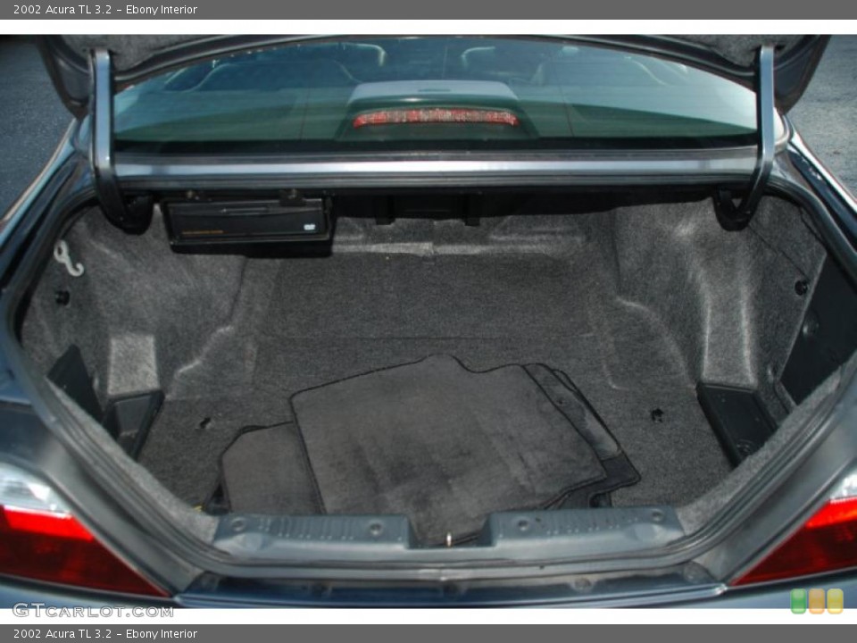 Ebony Interior Trunk for the 2002 Acura TL 3.2 #41263313