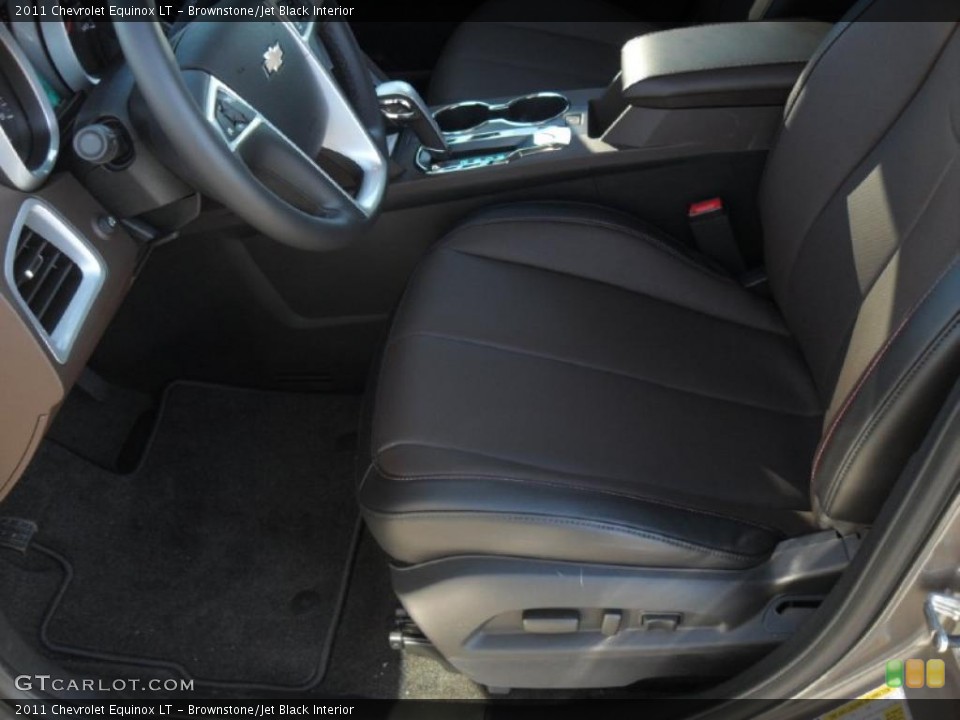 Brownstone/Jet Black Interior Photo for the 2011 Chevrolet Equinox LT #41263837