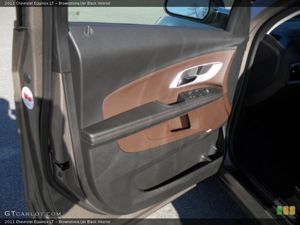 Brownstone/Jet Black Interior Door Panel for the 2011 Chevrolet Equinox LT #41263865