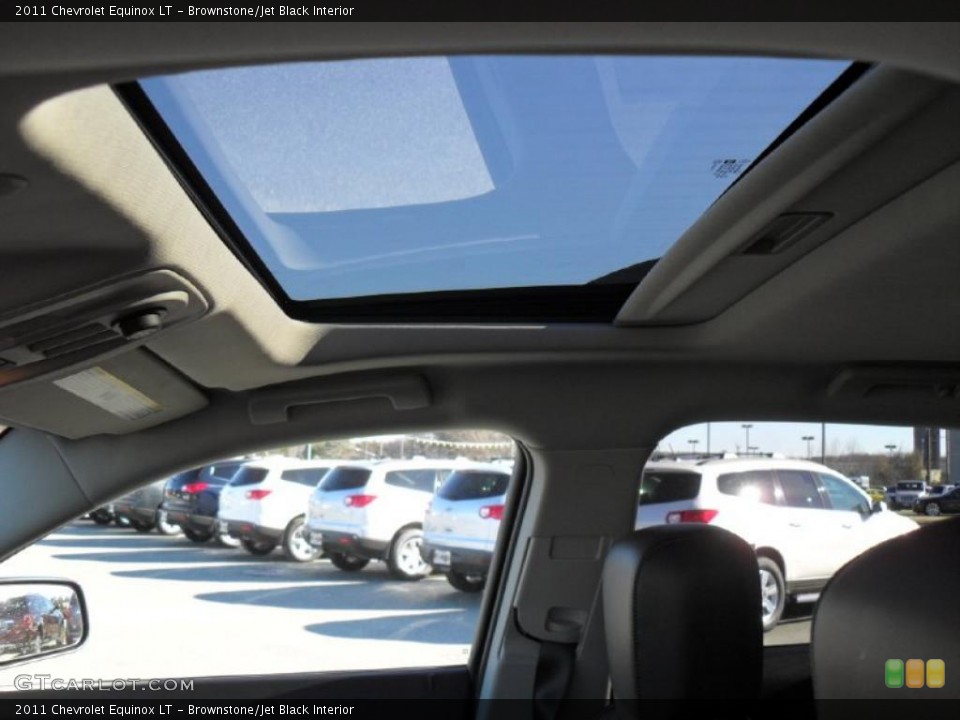 Brownstone/Jet Black Interior Sunroof for the 2011 Chevrolet Equinox LT #41263881