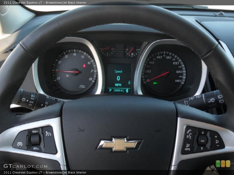 Brownstone/Jet Black Interior Gauges for the 2011 Chevrolet Equinox LT #41263949