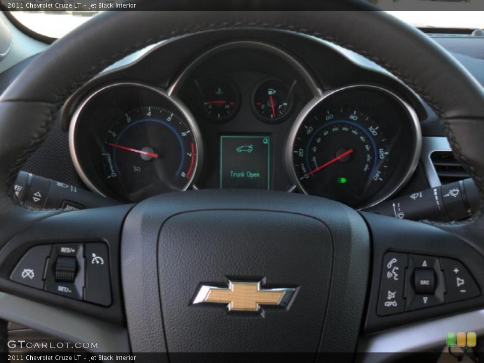 Jet Black Interior Gauges for the 2011 Chevrolet Cruze LT #41264373