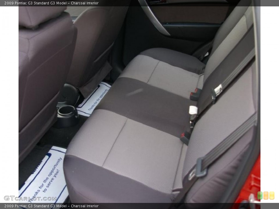 Charcoal Interior Photo for the 2009 Pontiac G3  #41265905