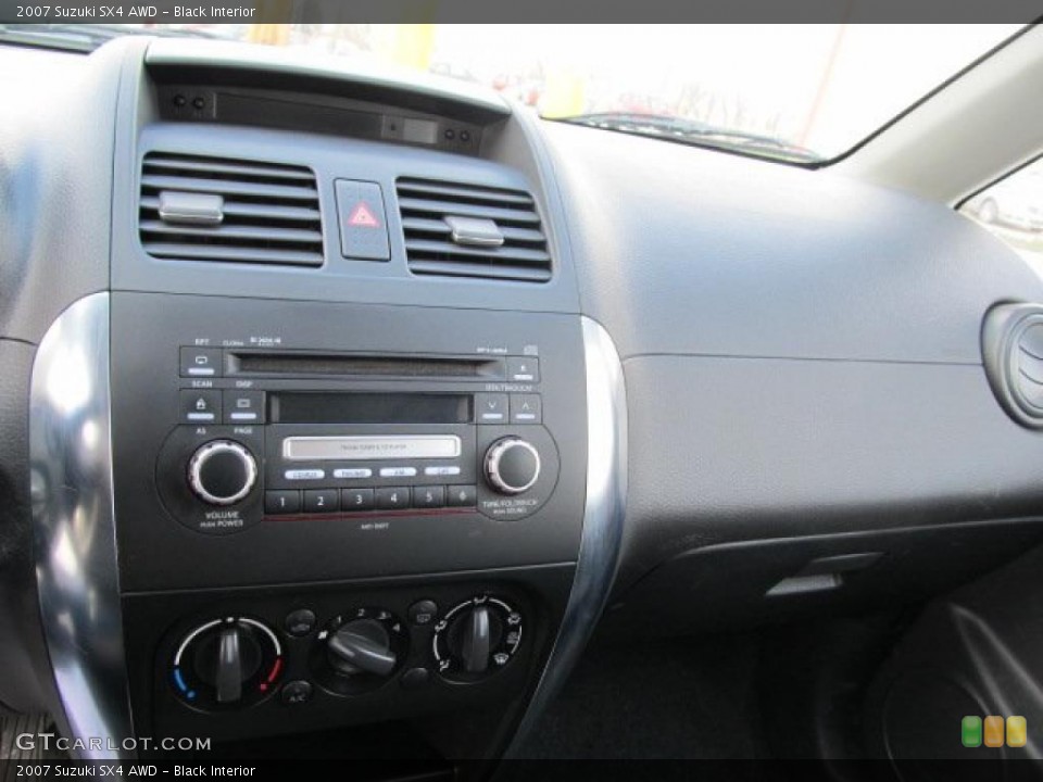Black Interior Dashboard for the 2007 Suzuki SX4 AWD #41267605