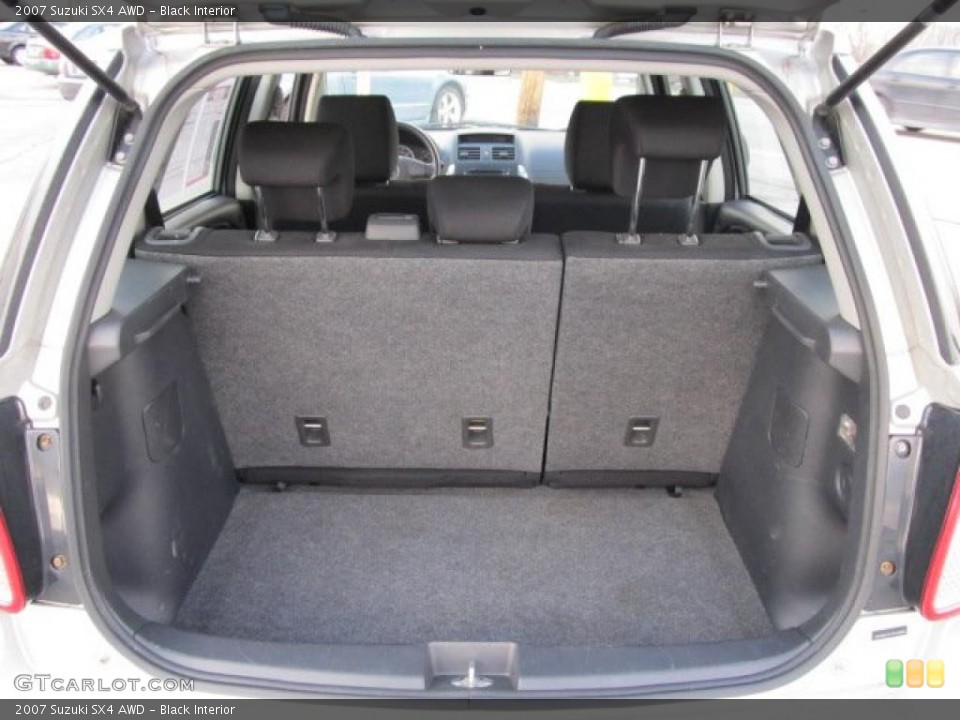 Black Interior Trunk for the 2007 Suzuki SX4 AWD #41267653
