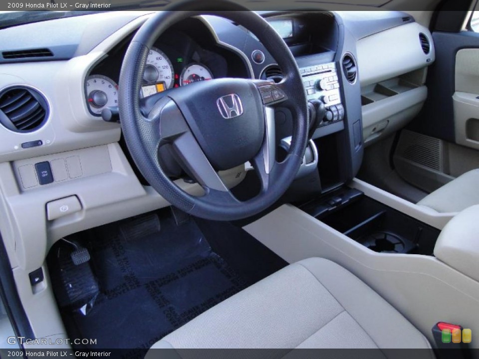 Gray Interior Prime Interior for the 2009 Honda Pilot LX #41267753