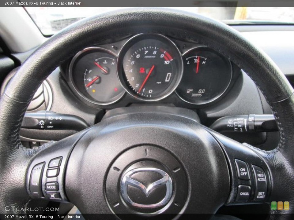 Black Interior Gauges for the 2007 Mazda RX-8 Touring #41267889