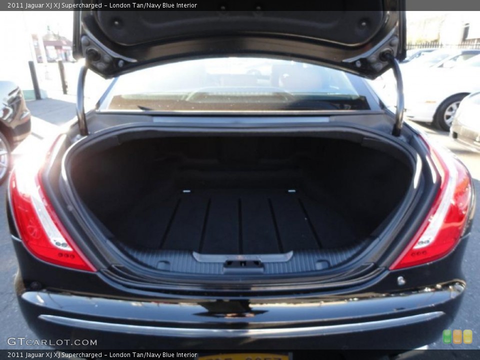 London Tan/Navy Blue Interior Trunk for the 2011 Jaguar XJ XJ Supercharged #41269505