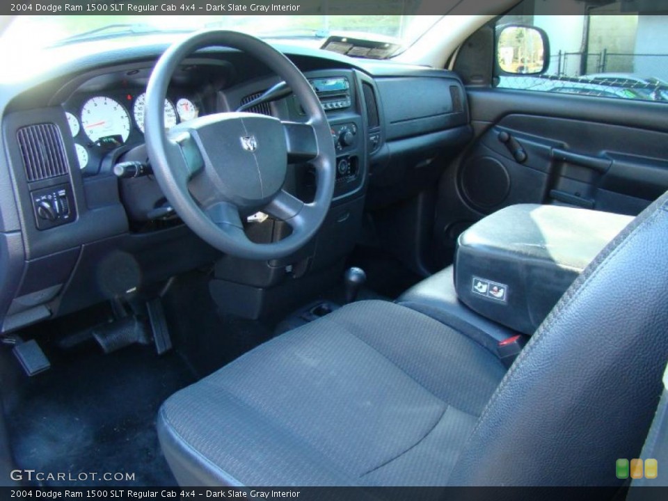 Dark Slate Gray Interior Prime Interior for the 2004 Dodge Ram 1500 SLT Regular Cab 4x4 #41270165