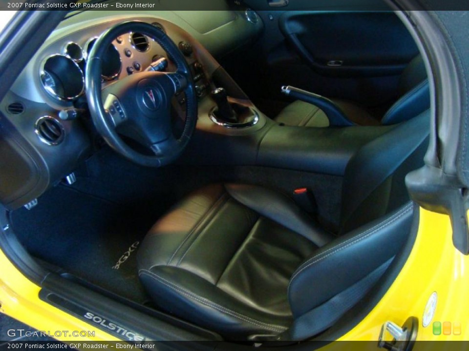 Ebony Interior Photo for the 2007 Pontiac Solstice GXP Roadster #41270441