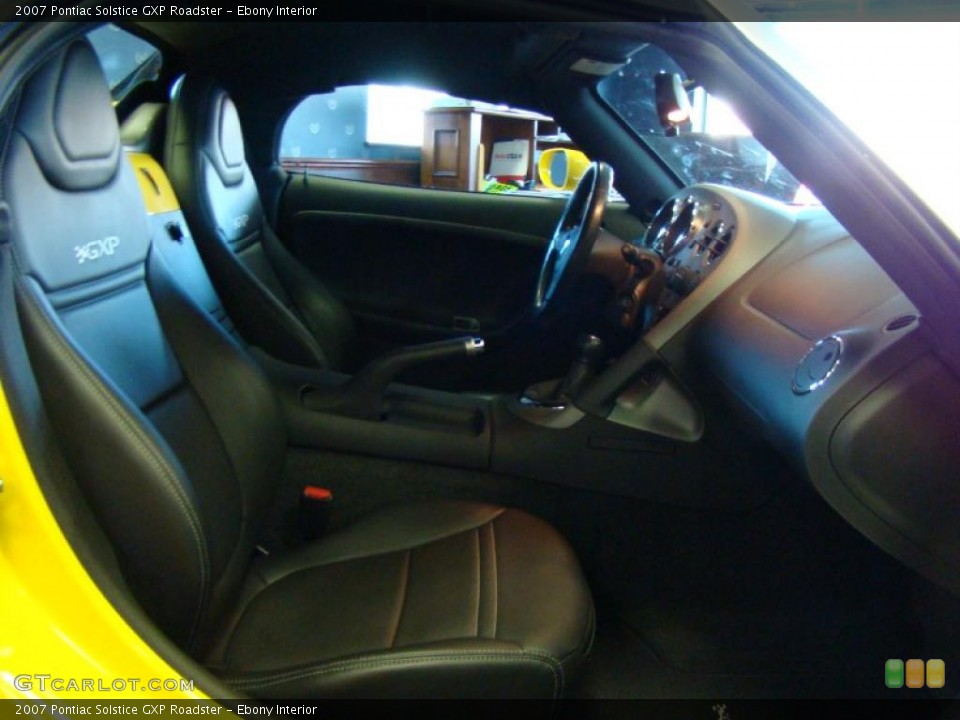 Ebony Interior Photo for the 2007 Pontiac Solstice GXP Roadster #41270553