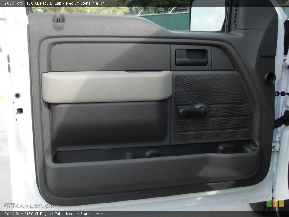 Medium Stone Interior Door Panel for the 2010 Ford F150 XL Regular Cab #41270833