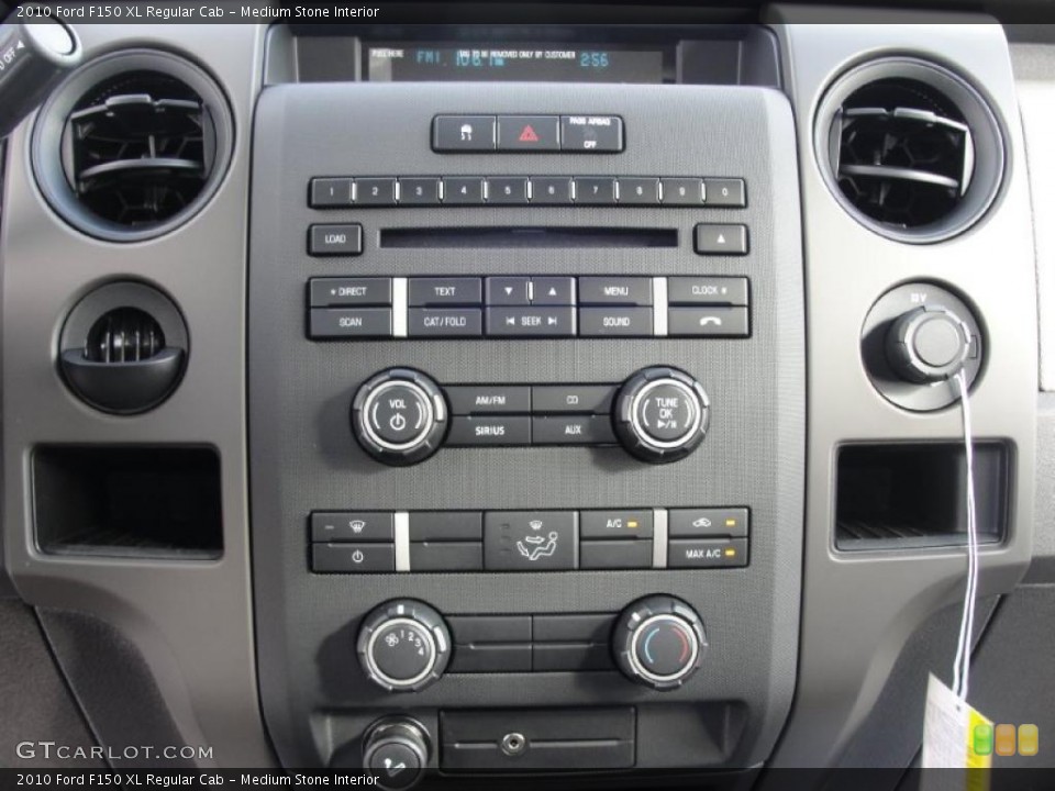 Medium Stone Interior Controls for the 2010 Ford F150 XL Regular Cab #41270913
