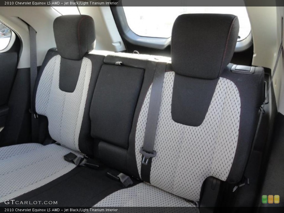 Jet Black/Light Titanium Interior Photo for the 2010 Chevrolet Equinox LS AWD #41271441