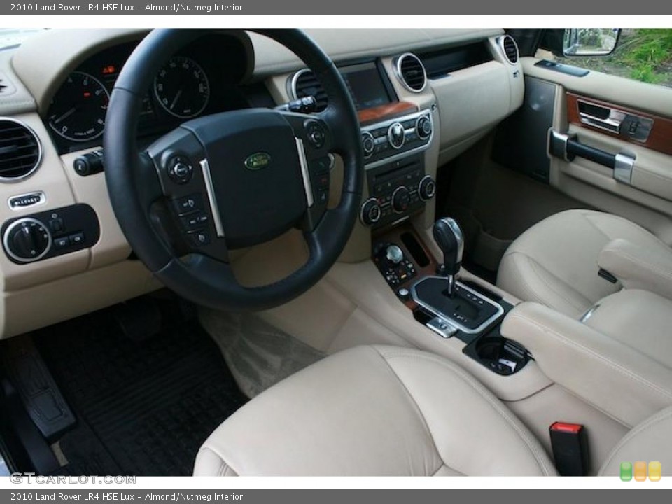 Almond/Nutmeg Interior Prime Interior for the 2010 Land Rover LR4 HSE Lux #41271609