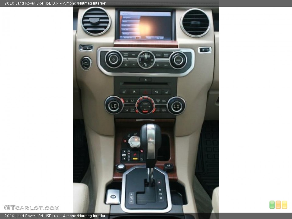 Almond/Nutmeg Interior Controls for the 2010 Land Rover LR4 HSE Lux #41271657