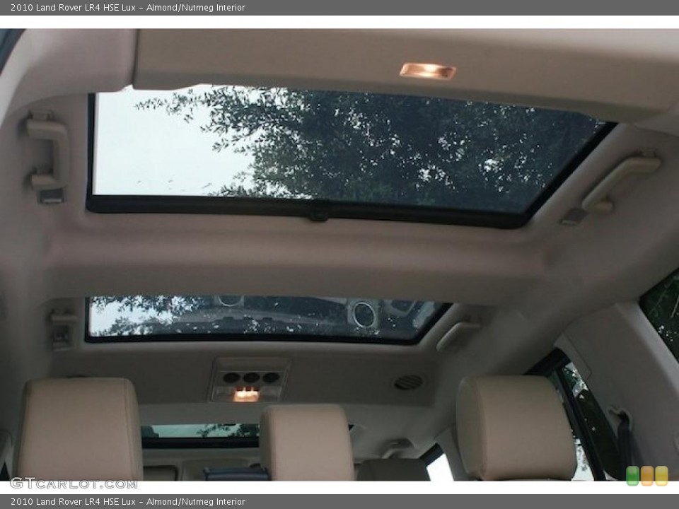 Almond/Nutmeg Interior Sunroof for the 2010 Land Rover LR4 HSE Lux #41271701