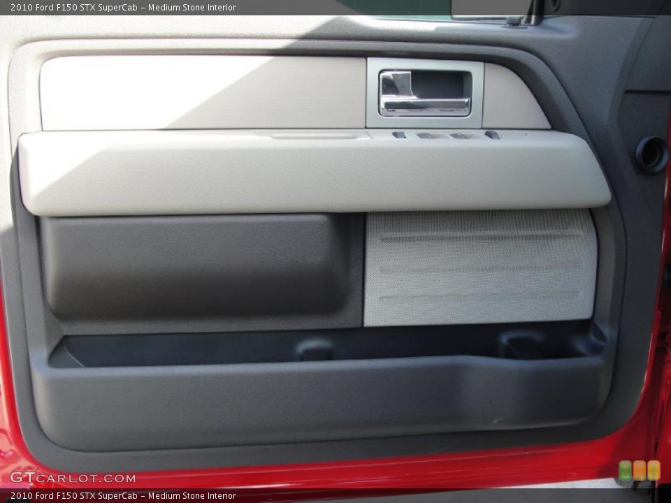 Medium Stone Interior Door Panel for the 2010 Ford F150 STX SuperCab #41271925