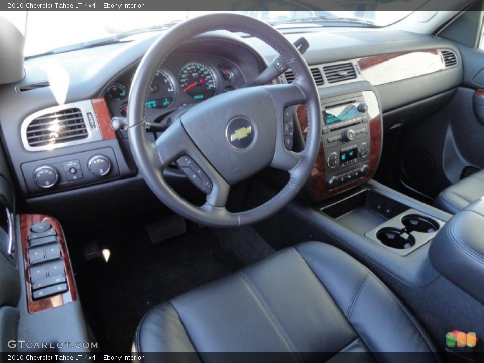 Ebony Interior Dashboard for the 2010 Chevrolet Tahoe LT 4x4 #41272621