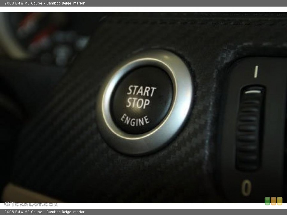 Bamboo Beige Interior Controls for the 2008 BMW M3 Coupe #41273685