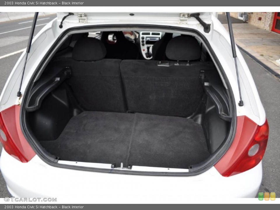 Black Interior Trunk for the 2003 Honda Civic Si Hatchback #41274781