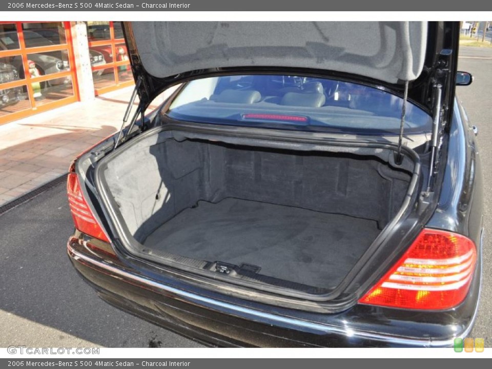 Charcoal Interior Trunk for the 2006 Mercedes-Benz S 500 4Matic Sedan #41275177