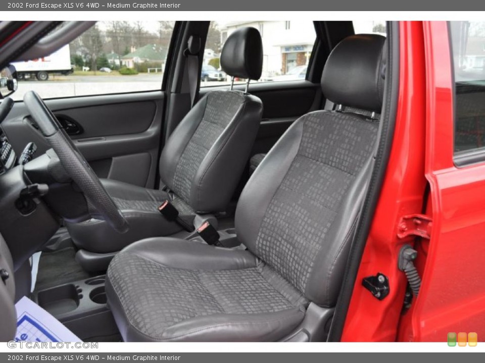 Medium Graphite Interior Photo for the 2002 Ford Escape XLS V6 4WD #41275517