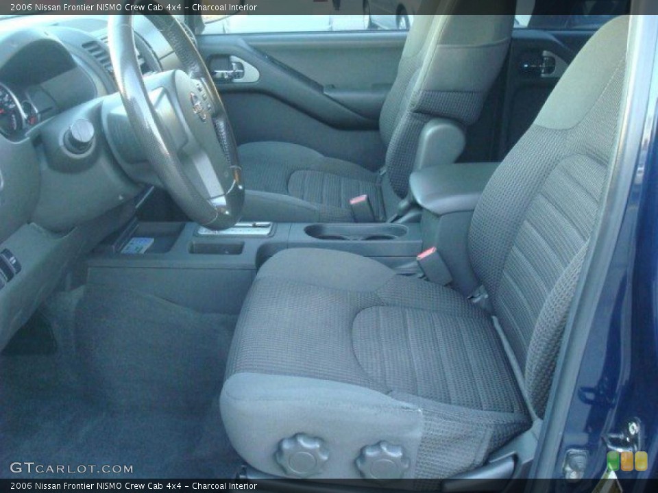 Charcoal Interior Photo for the 2006 Nissan Frontier NISMO Crew Cab 4x4 #41275705