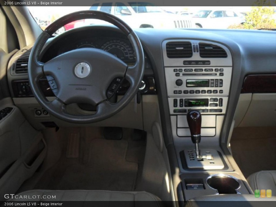 Beige Interior Dashboard for the 2006 Lincoln LS V8 #41275853