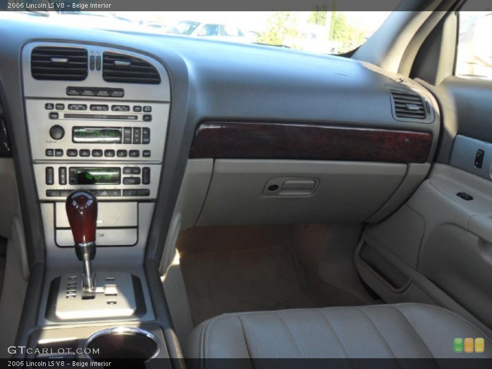 Beige Interior Dashboard for the 2006 Lincoln LS V8 #41275877