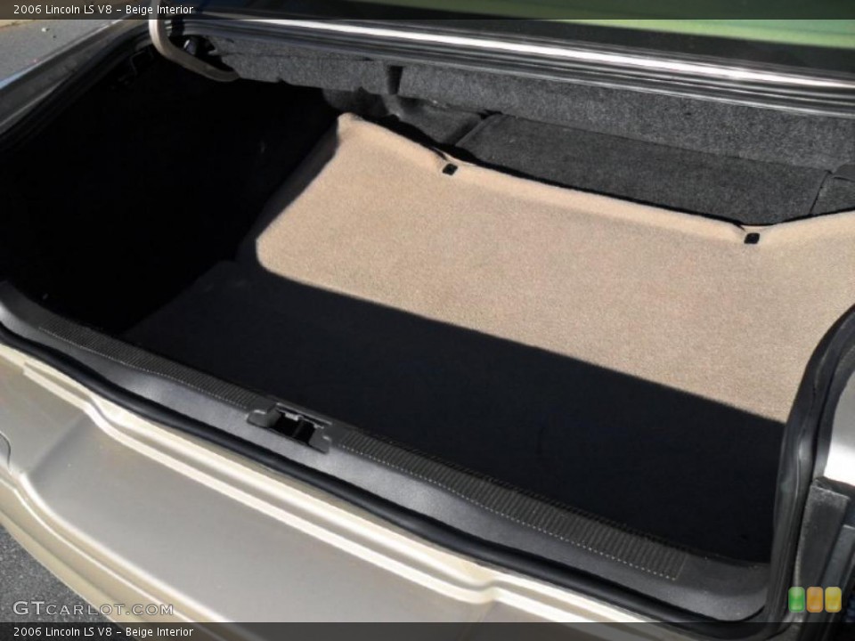 Beige Interior Trunk for the 2006 Lincoln LS V8 #41275897