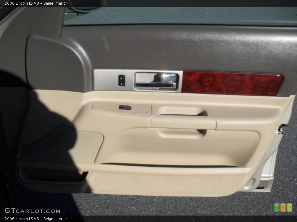 Beige Interior Door Panel for the 2006 Lincoln LS V8 #41275965