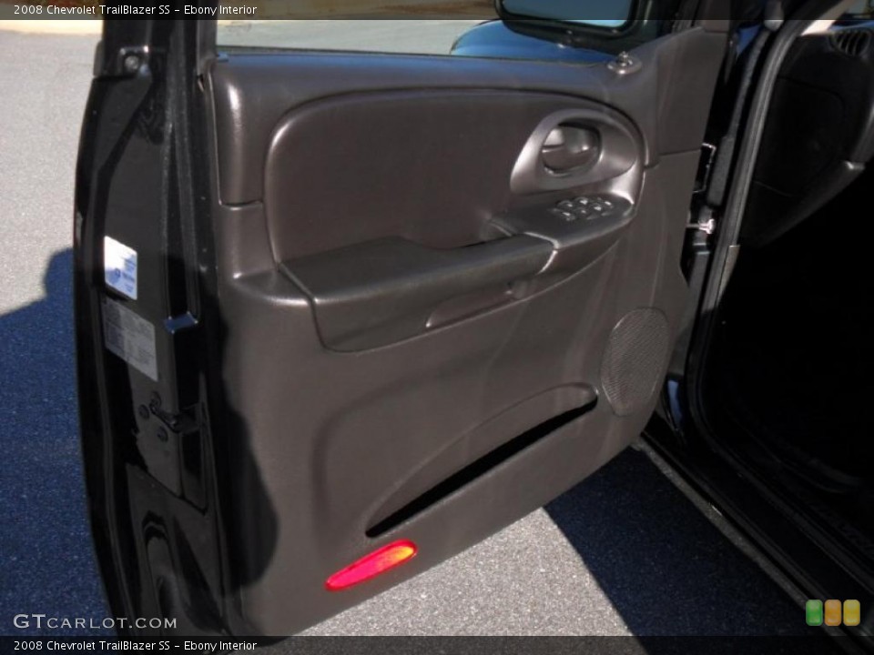 Ebony Interior Door Panel for the 2008 Chevrolet TrailBlazer SS #41276201