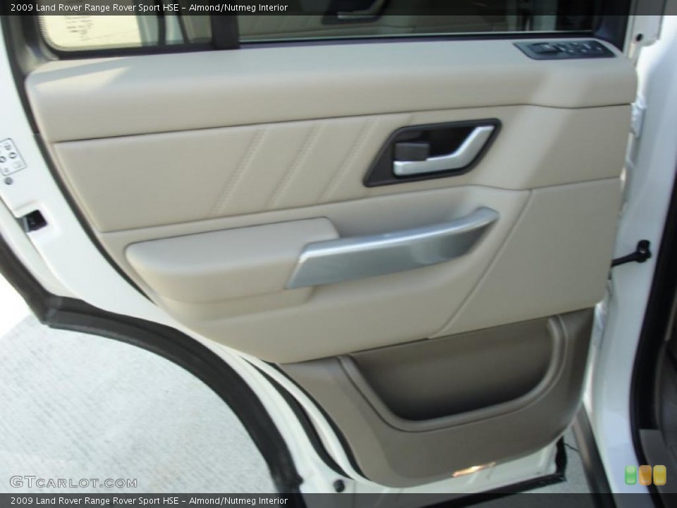 Almond/Nutmeg Interior Door Panel for the 2009 Land Rover Range Rover Sport HSE #41276637