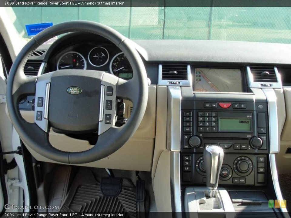 Almond/Nutmeg Interior Dashboard for the 2009 Land Rover Range Rover Sport HSE #41276761