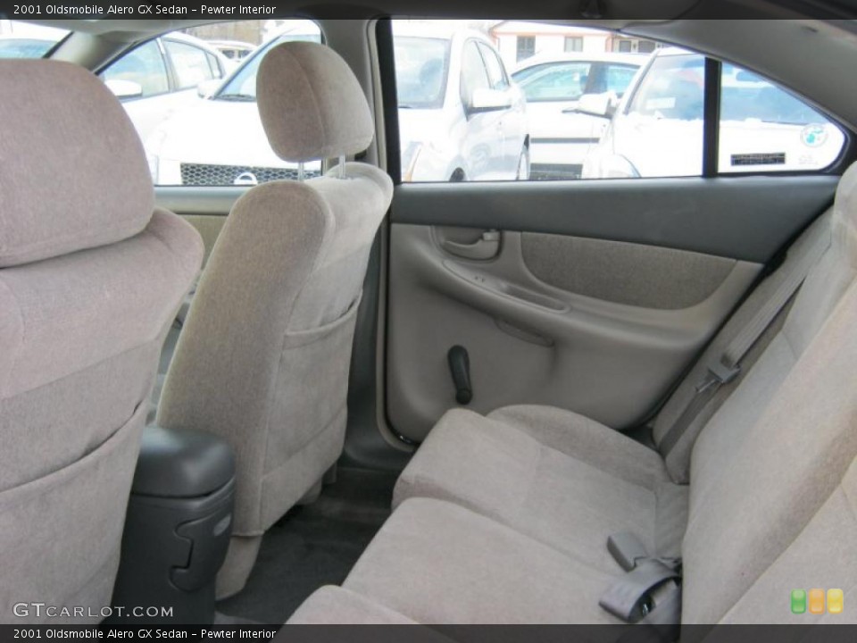 Pewter Interior Photo for the 2001 Oldsmobile Alero GX Sedan #41279985