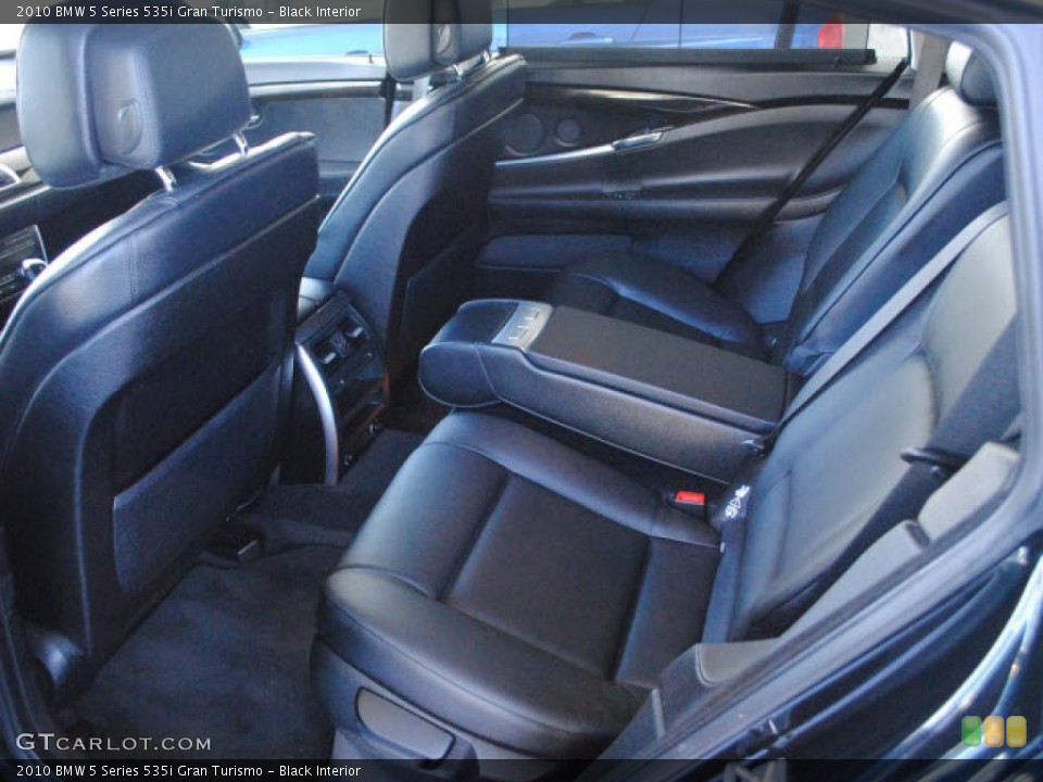 Black Interior Photo for the 2010 BMW 5 Series 535i Gran Turismo #41281977