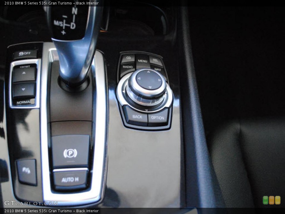 Black Interior Transmission for the 2010 BMW 5 Series 535i Gran Turismo #41282209