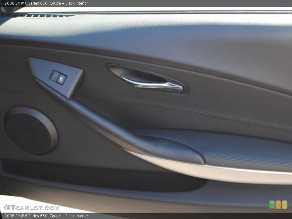 Black Interior Door Panel for the 2008 BMW 6 Series 650i Coupe #41282789