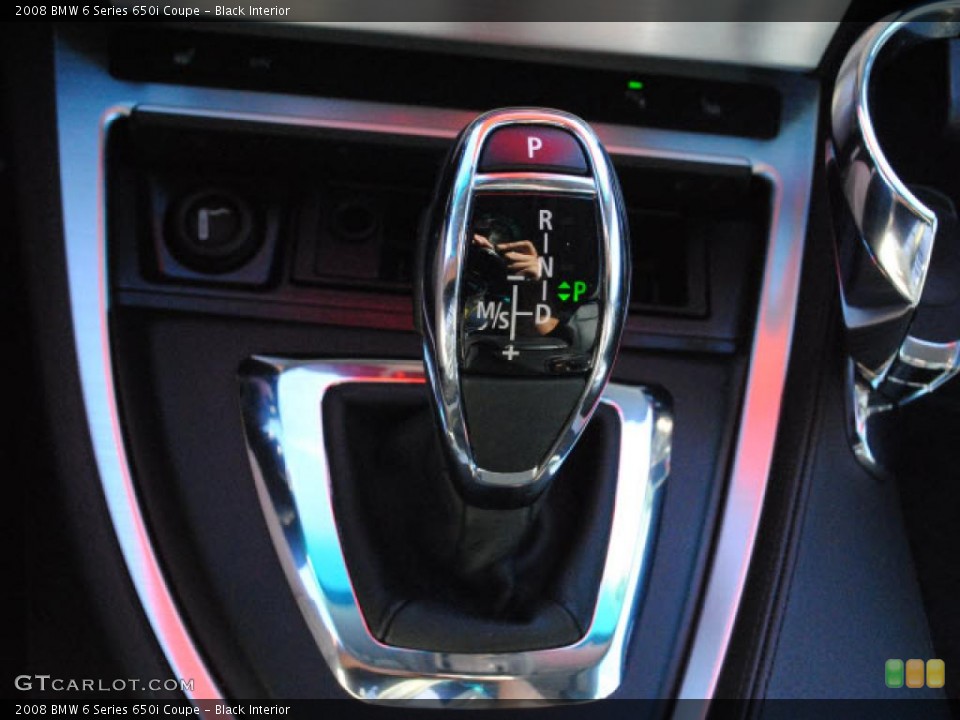 Black Interior Transmission for the 2008 BMW 6 Series 650i Coupe #41283053