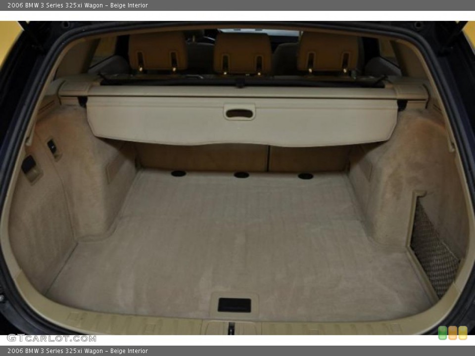 Beige Interior Trunk for the 2006 BMW 3 Series 325xi Wagon #41283873