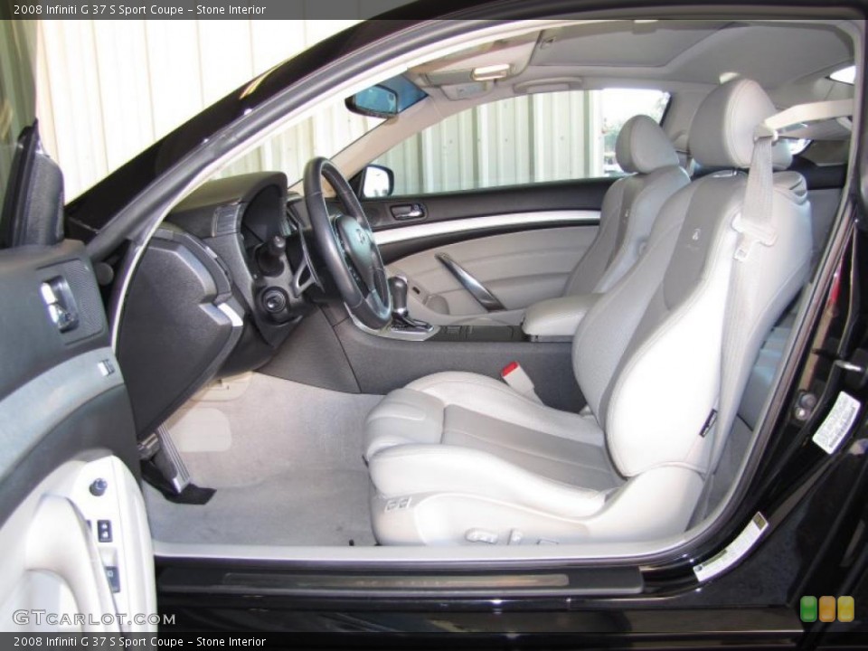 Stone Interior Photo for the 2008 Infiniti G 37 S Sport Coupe #41284949