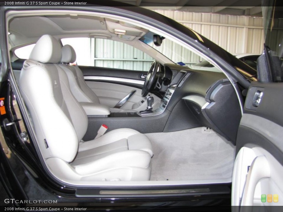 Stone Interior Photo for the 2008 Infiniti G 37 S Sport Coupe #41284965